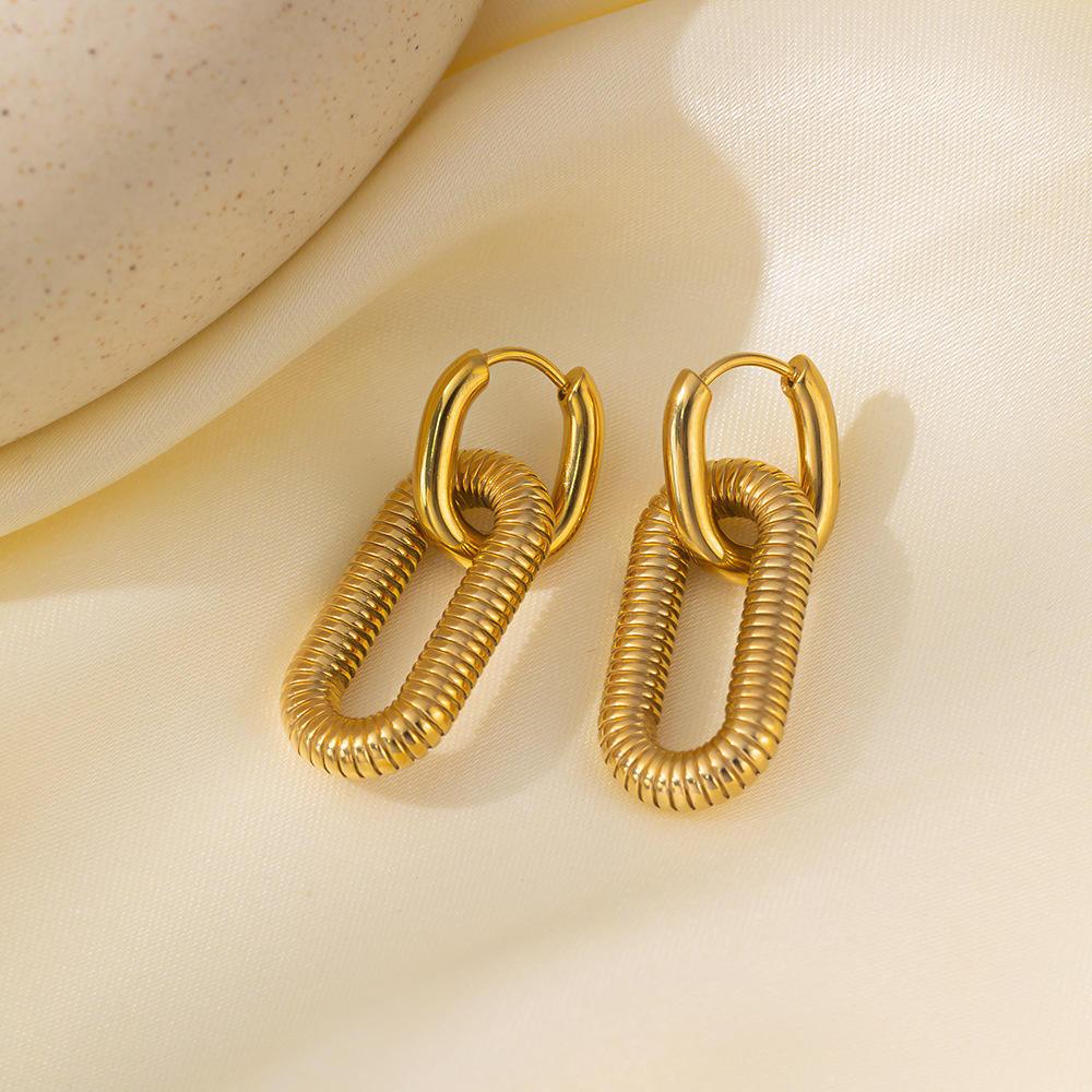 Evoke Link Earrings - Era Luxe