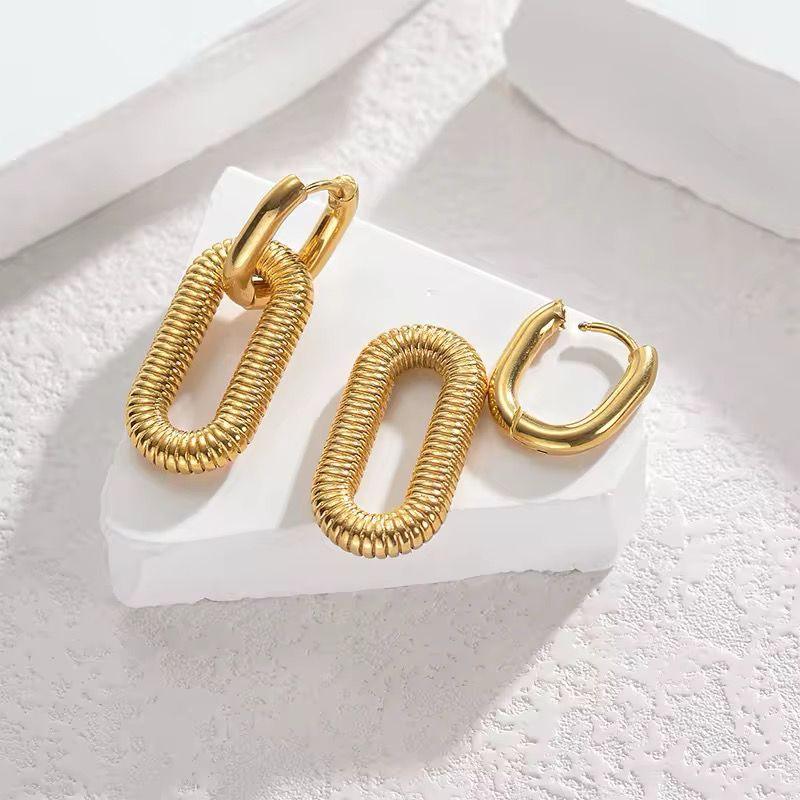 Evoke Link Earrings - Era Luxe