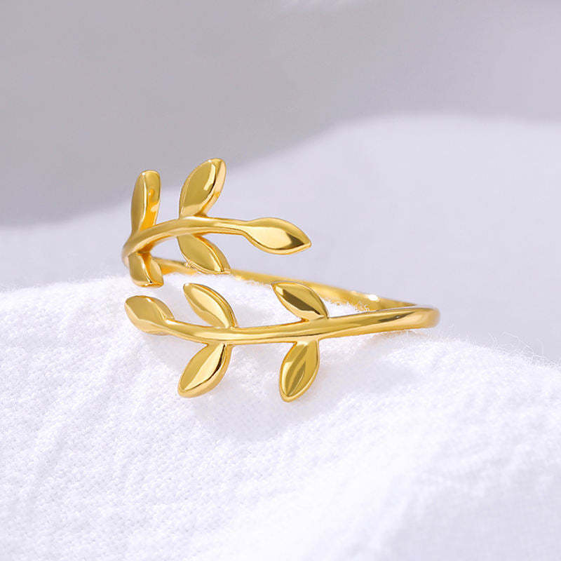 Whispering Leaves Ring