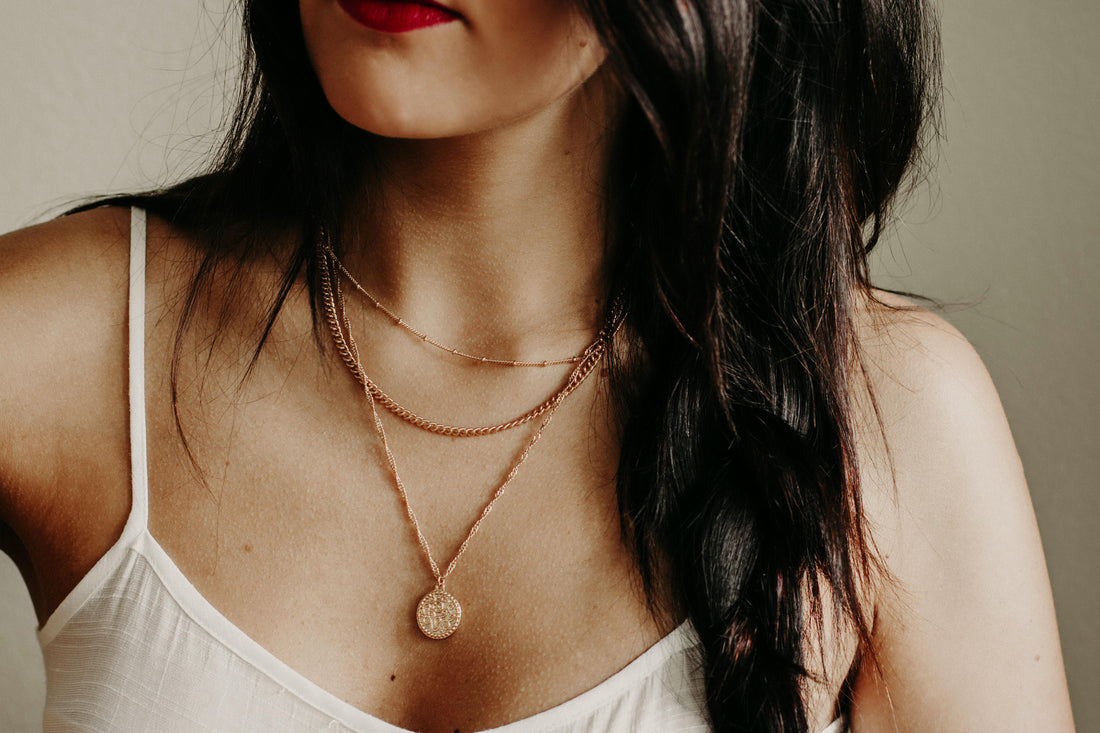 Necklaces for women for different necklines