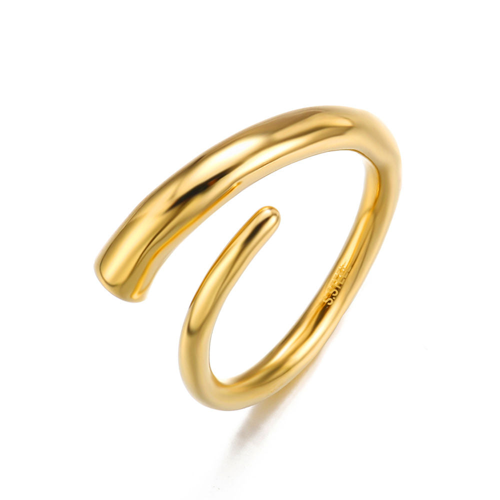 Serpent Swirl Ring