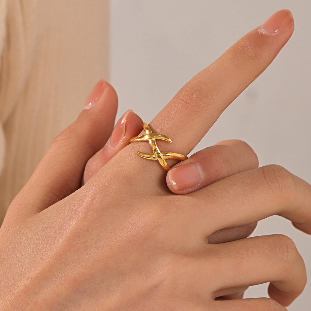 Adjustable ring for her, skin safe